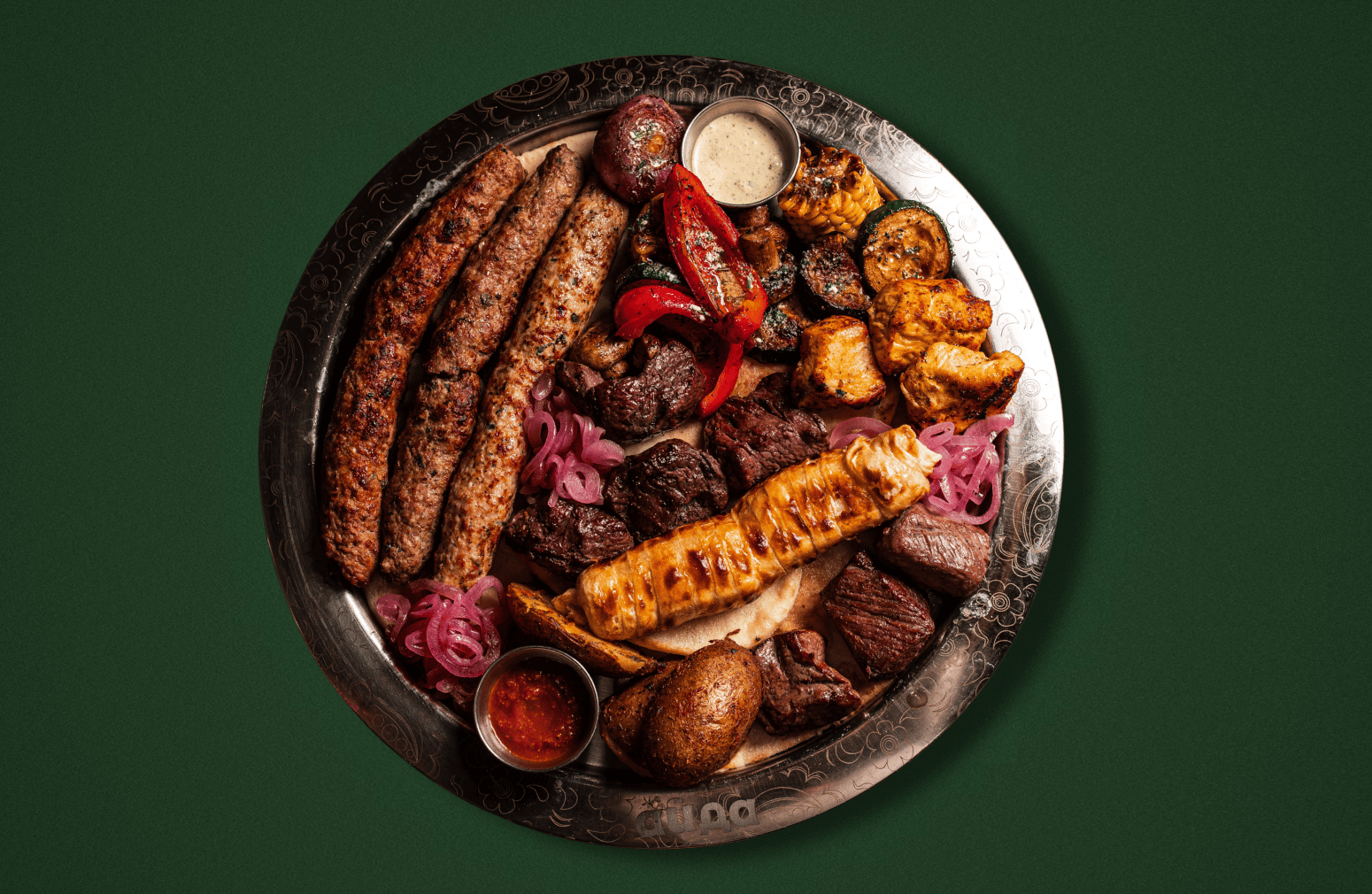 Східний сет з мангалу