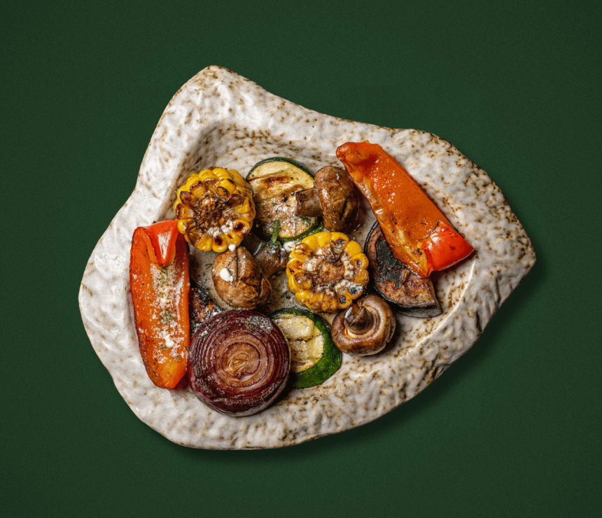 Овочі на мангалі